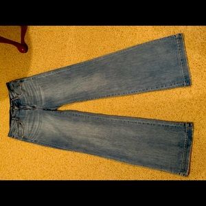 X-Long American Eagle Wide Leg Jean
